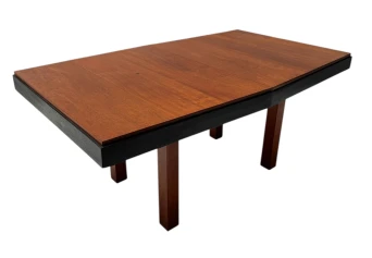 Art Deco Modernist Extending Dining Room Table by Toko v/d Pol Semarang, 1920s
